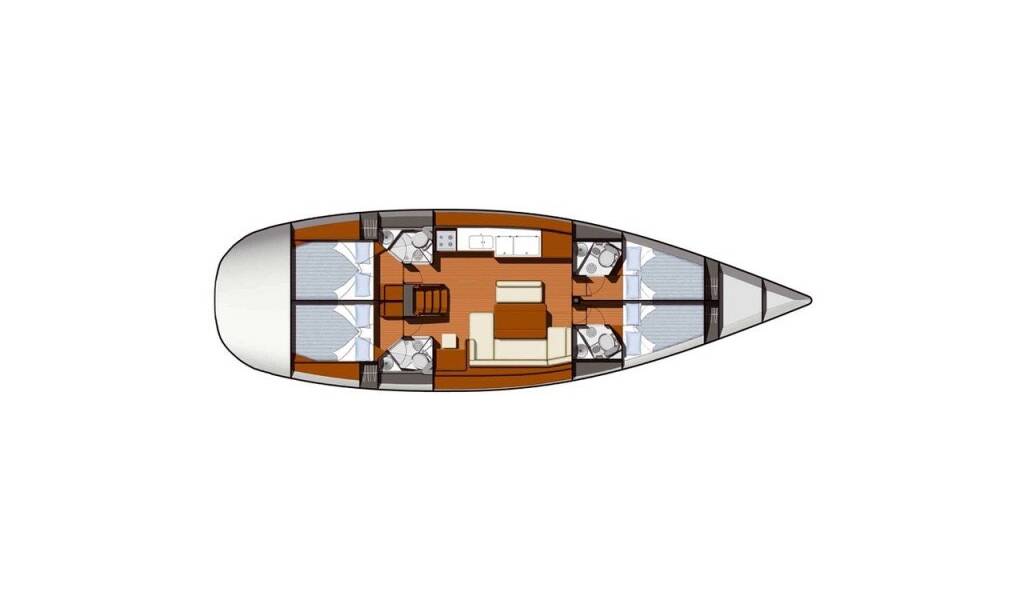 Sailing yacht Sun Odyssey 49 