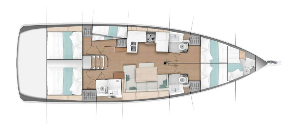 Segelyachten Sun Odyssey 490 Pileas