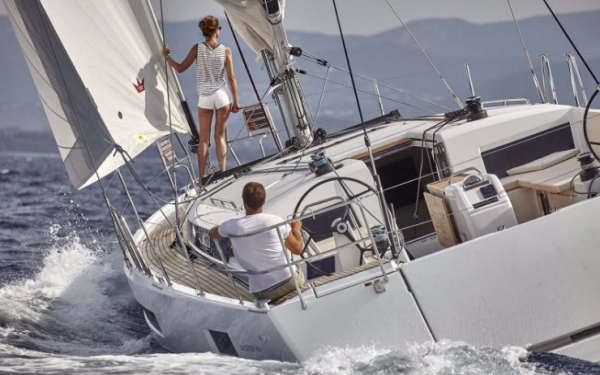 Sun Odyssey 490 White Pearl Corfu, Gouvia Marina