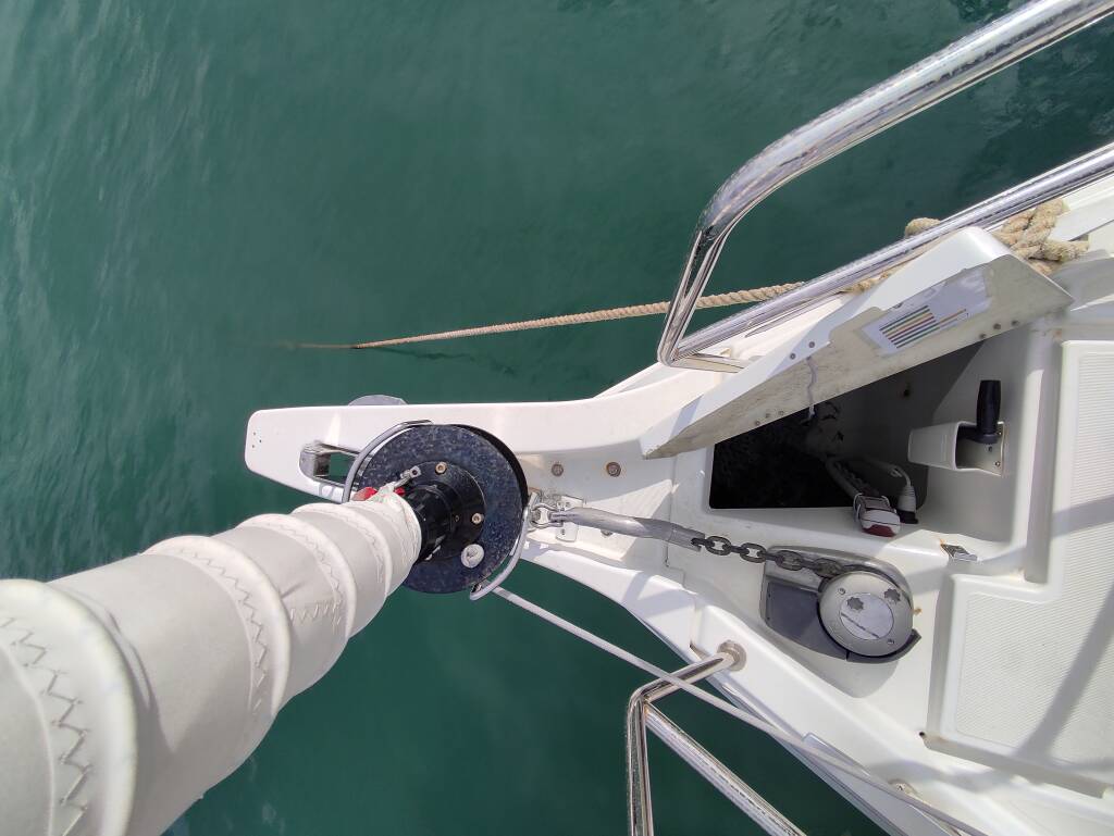 Sailing yacht Sun Odyssey 490 White Pearl