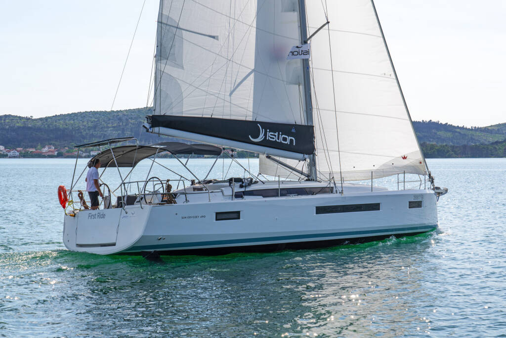 Segelyachten Sun Odyssey 490 First Ride