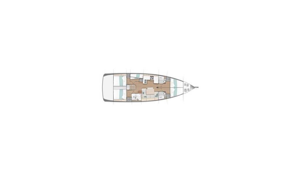 Sailing yacht Sun Odyssey 490 Magellan