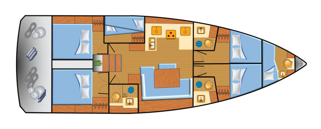 Segelyachten Sun Odyssey 490 Osejava