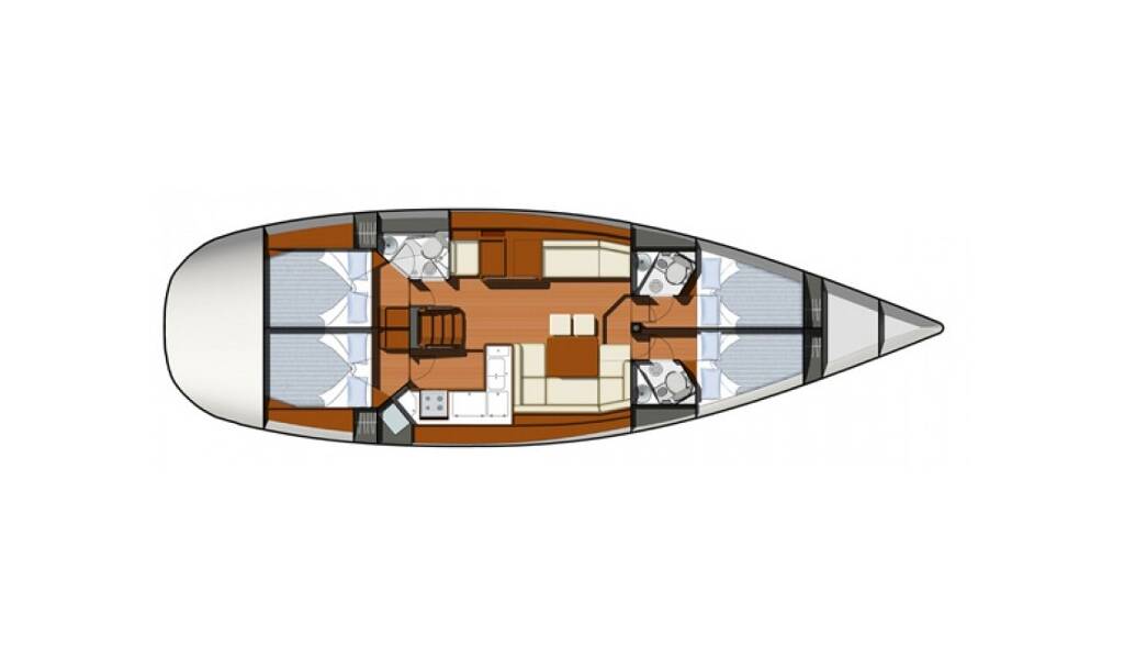 Segelyachten Sun Odyssey 50 DS Nefeli II