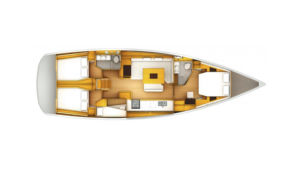 Sailing yacht Sun Odyssey 509 Ilona