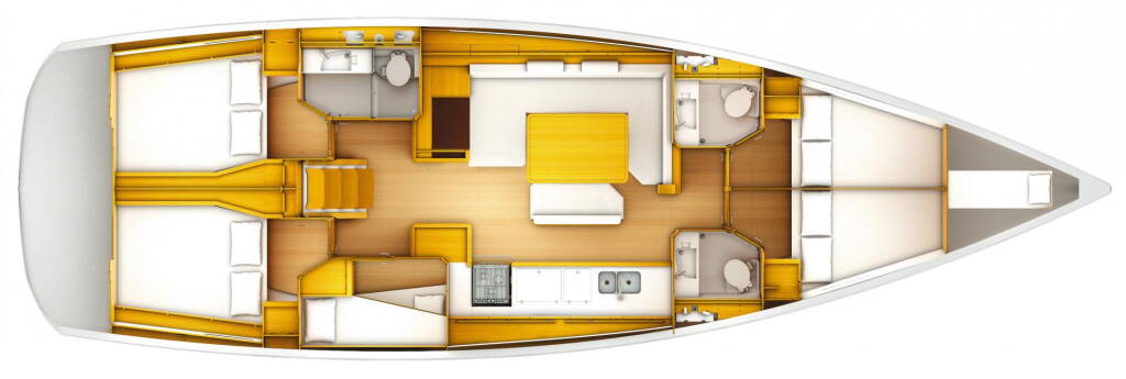 Sailing yacht Sun Odyssey 509 I.Q.