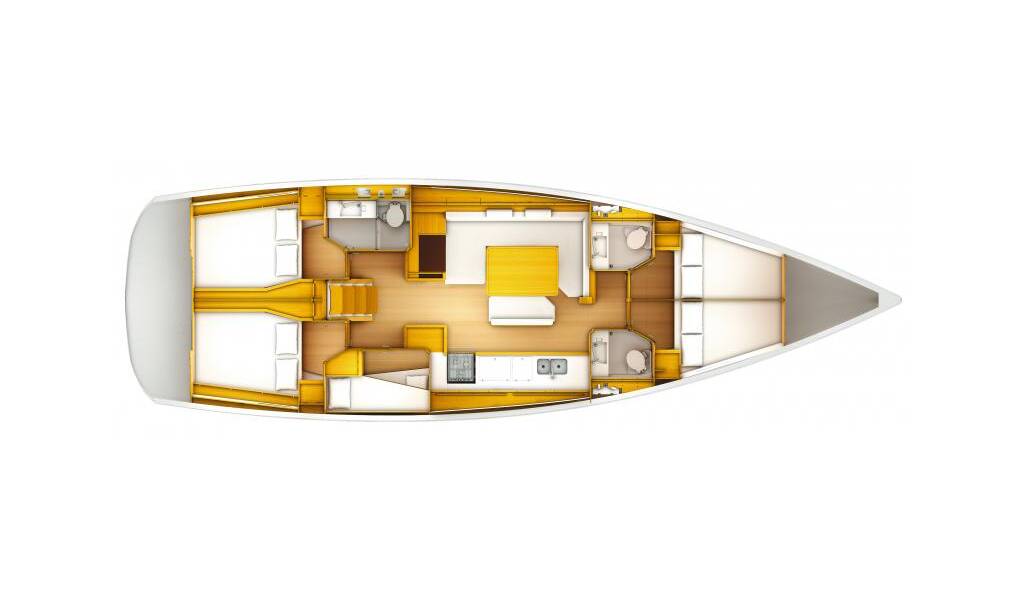 Segelyachten Sun Odyssey 509 Kaos
