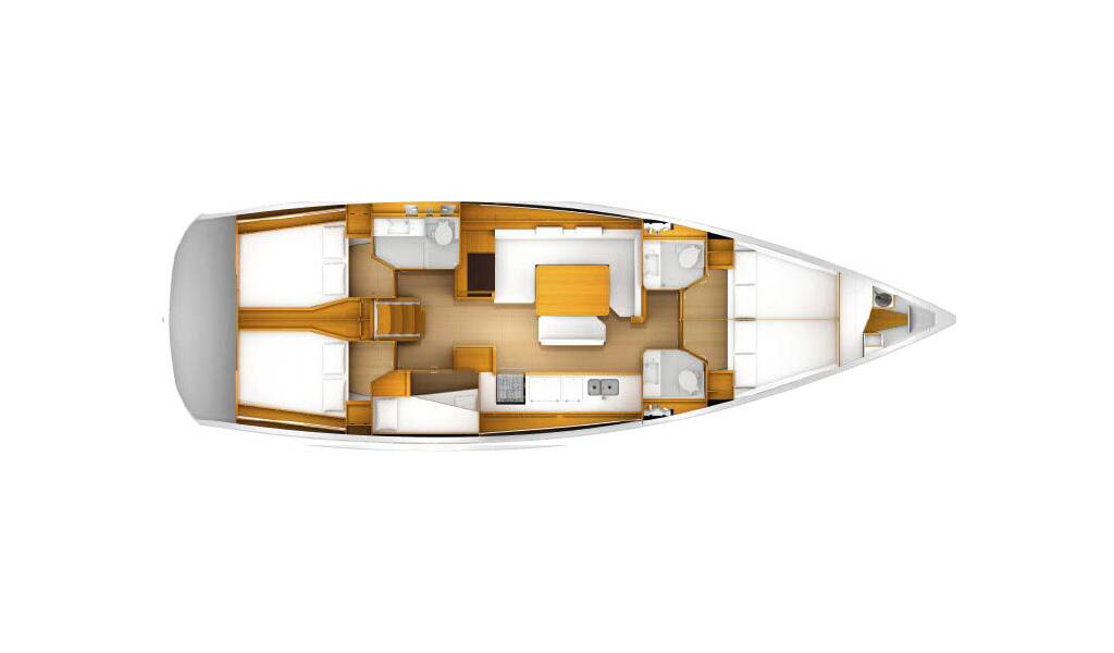 Segelyachten Sun Odyssey 519 Aethra