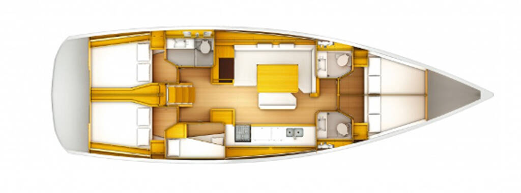 Sailing yacht Sun Odyssey 519 Alf
