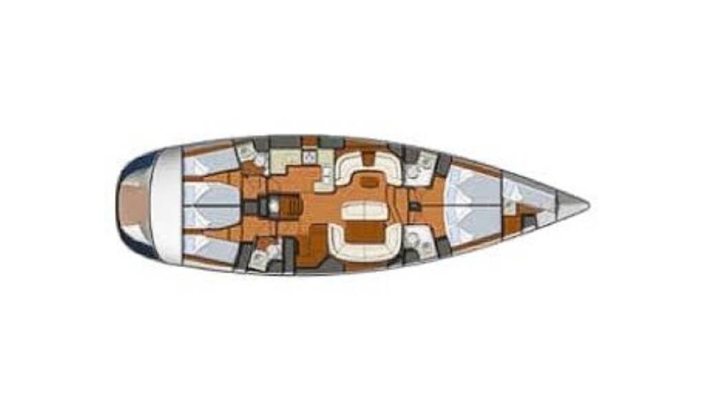 Sailing yacht Sun Odyssey 54 DS Veni