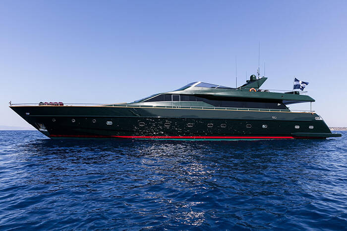 Luxus-Motoryacht Tecnomar 116 Can't Remember