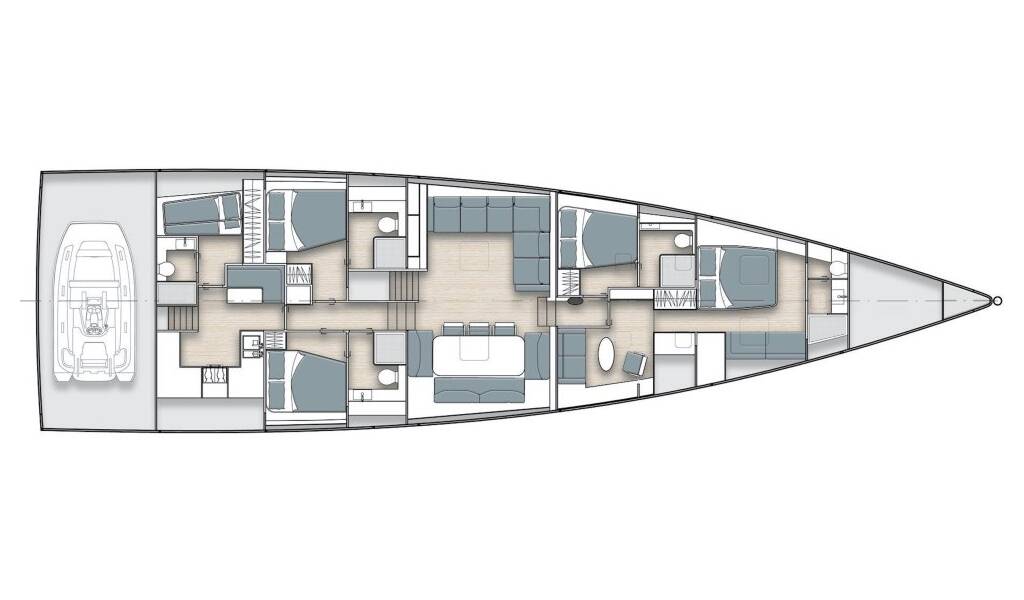 Luxury sailing yacht Y8 Nadamas